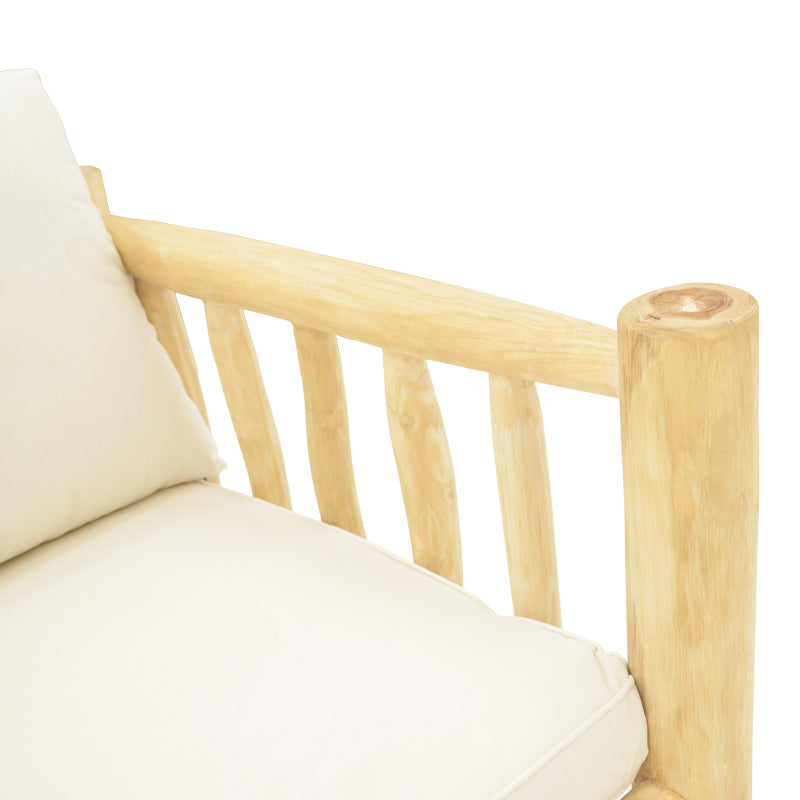 Natur | SKU: 336-000043 | Canapea 2 locuri Guada, Natur, 135x80x71 cm, varianta Natur, produs pentru amenajarea locuinței, disponibil online în România la CasaMob