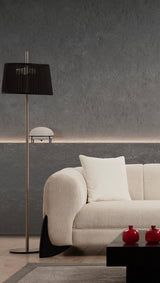 Canapea 3 locuri Sandreo Avni, Alb, 248x70x100 cm
