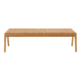 Canapea-bancă polimorfă Jey, Lemn Teak, Natur, 150x57x80 cm