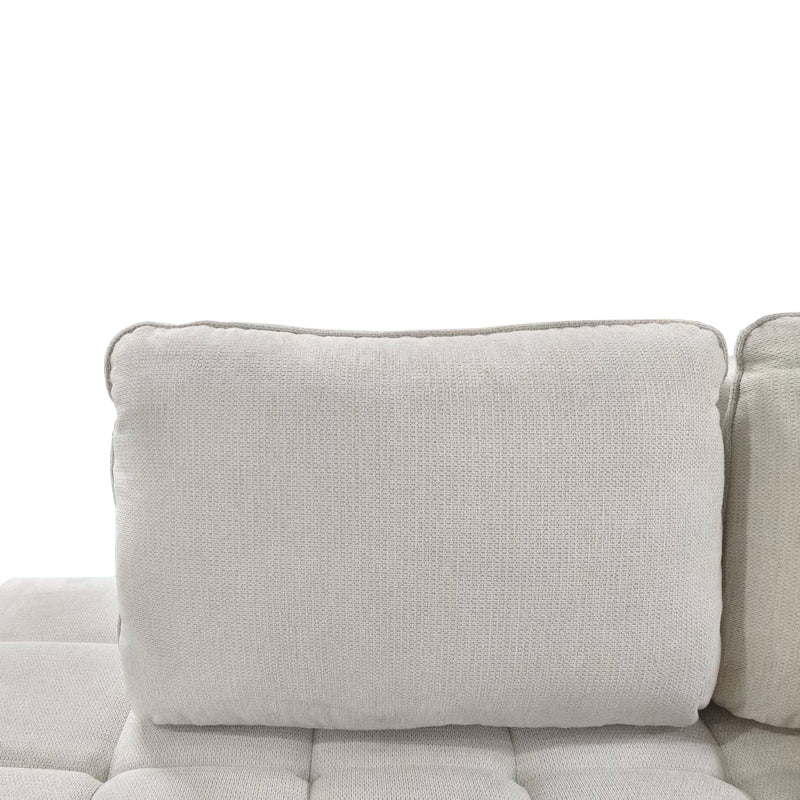 Canapea Belanza, colț dreapta, Diverse culori, 265x213x90 cm - Bej | SKU: 371-000042 | Canapea Belanza, colț dreapta, 265x213x90 cm, varianta Bej, produs pentru amenajarea locuinței, disponibil online în România la CasaMob