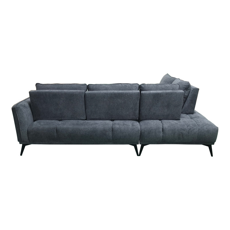 Canapea Belanza, colț dreapta, Diverse culori, 265x213x90 cm - Antracit | SKU: 371-000044 | Canapea Belanza, colț dreapta, 265x213x90 cm, varianta Antracit, produs pentru amenajarea locuinței, disponibil online în România la CasaMob