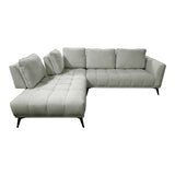 Canapea Belanza, colț dreapta, Diverse culori, 265x213x90 cm - Bej - Gri | SKU: 371-000046 | Canapea Belanza, colț dreapta, 265x213x90 cm, varianta Bej - Gri, produs pentru amenajarea locuinței, disponibil online în România la CasaMob