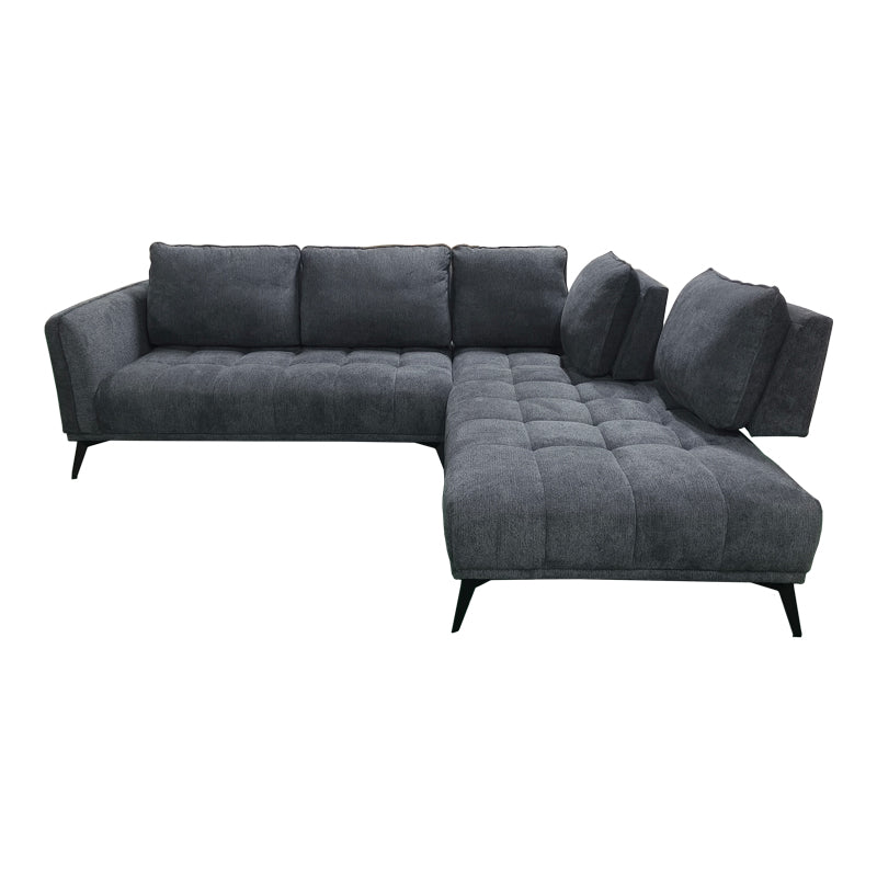 Canapea Belanza, colț stânga, Diverse culori, 265x213x90 cm - Antracit | SKU: 371-000043 | Canapea Belanza, colț stânga, 265x213x90 cm, varianta Antracit, produs pentru amenajarea locuinței, disponibil online în România la CasaMob