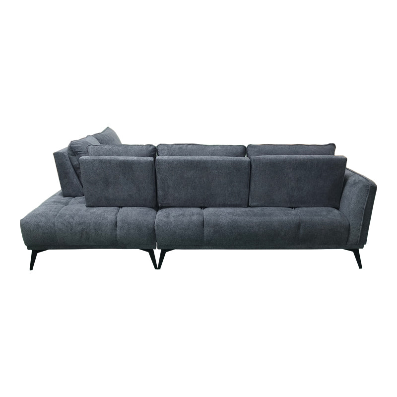 Canapea Belanza, colț stânga, Diverse culori, 265x213x90 cm - Antracit | SKU: 371-000043 | Canapea Belanza, colț stânga, 265x213x90 cm, varianta Antracit, produs pentru amenajarea locuinței, disponibil online în România la CasaMob
