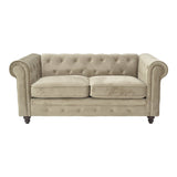 Canapea cu 2 locuri Incredible, Bej, 160x84x67 cm