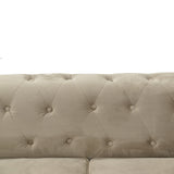 Canapea cu 2 locuri Incredible, Bej, 160x84x67 cm