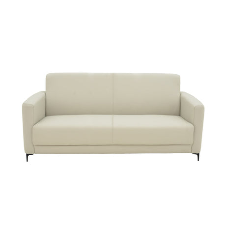 Canapea cu 2 locuri Sidica I, bej, 135x82x81 cm