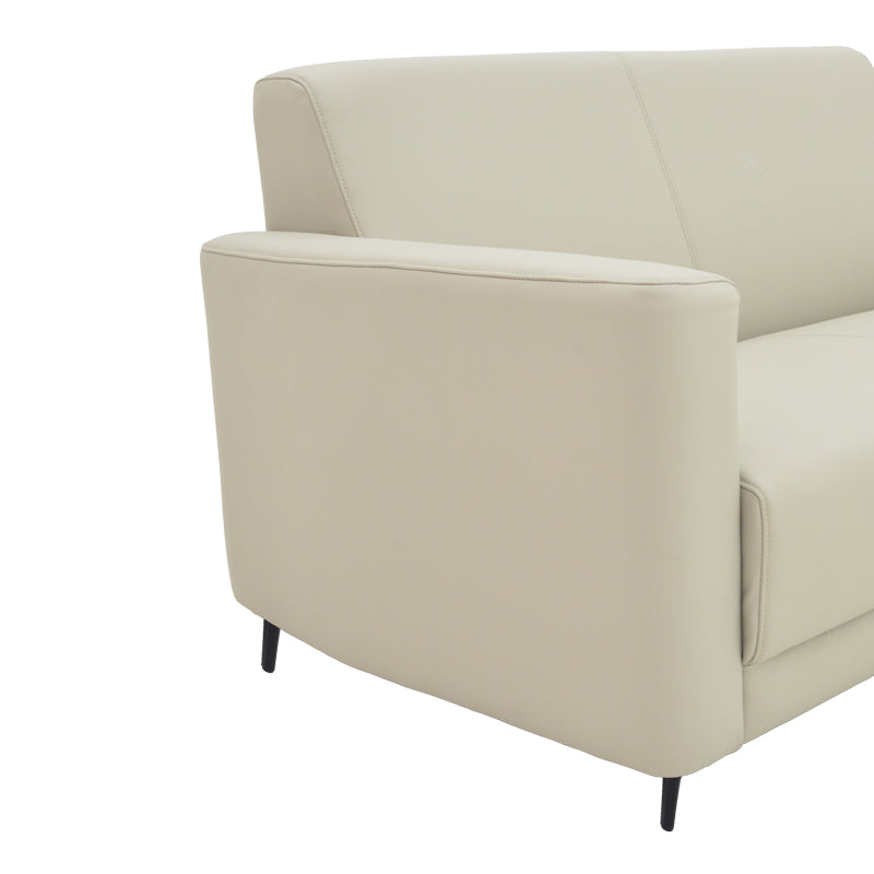Canapea cu 2 locuri Sidica I, bej, 135x82x81 cm