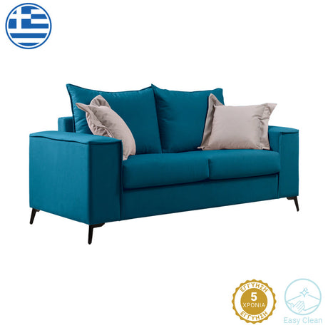 Canapea cu 2 locuri Verona 2, Albastru, 173x93x100 cm