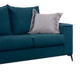 Canapea cu 2 locuri Verona 2, Albastru inchis, 173x93x100 cm