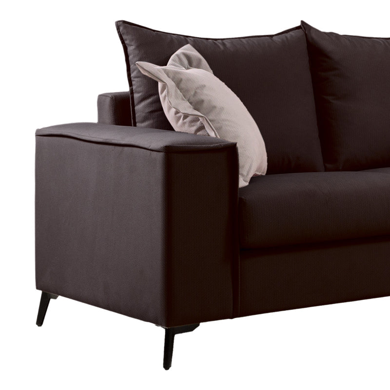 Canapea cu 2 locuri Verona 2, Gri inchis, 173x93x100 cm