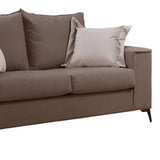 Canapea cu 2 locuri Verona 2 Latte, Maro, 173x93x100 cm