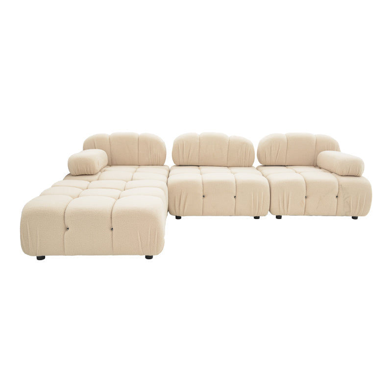 Canapea cu 3 locuri Hypnotic, Bej, 294x98x74 cm