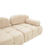 Canapea cu 3 locuri Hypnotic, Bej, 294x98x74 cm