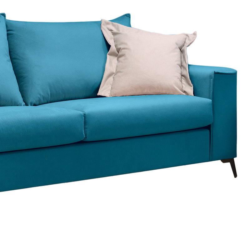 Canapea cu 3 locuri Verona 3, Albastru, 225x93x100 cm