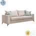 Canapea cu 3 locuri Verona 3, Crem, 225x93x100 cm