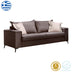 Canapea cu 3 locuri Verona 3, Gri inchis, 225x93x100 cm