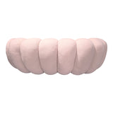 Canapea cu funcție Embrace, Țesătură bouclé, Bej - Roz, 180x105x65 cm - Roz