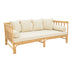 Canapea de gradina Alessa Boho, Natural, 200x100x76 cm