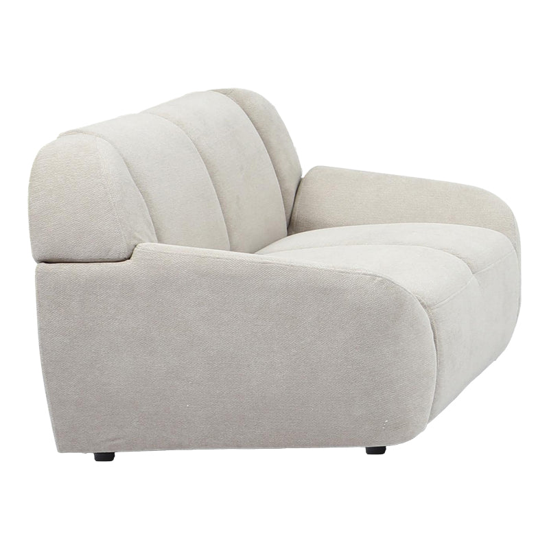 Canapea Echono, Stofa, 230x88x77 cm - Bej