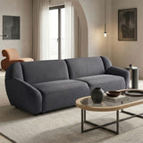 Canapea Echono, Stofa, 230x88x77 cm - Bej