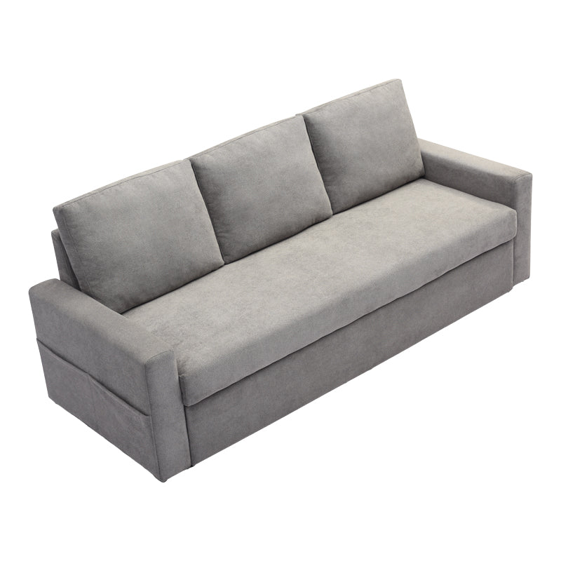 Gri | SKU: 074-000119 | Canapea extensibilă 3 locuri Keyla, 215x86x87 cm, varianta Gri, produs pentru amenajarea locuinței, disponibil online în România la CasaMob