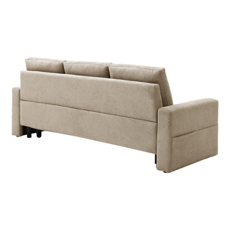 Bej - Gri | SKU: 074-000120 | Canapea extensibilă 3 locuri Keyla, 215x86x87 cm, varianta Bej - Gri, produs pentru amenajarea locuinței, disponibil online în România la CasaMob