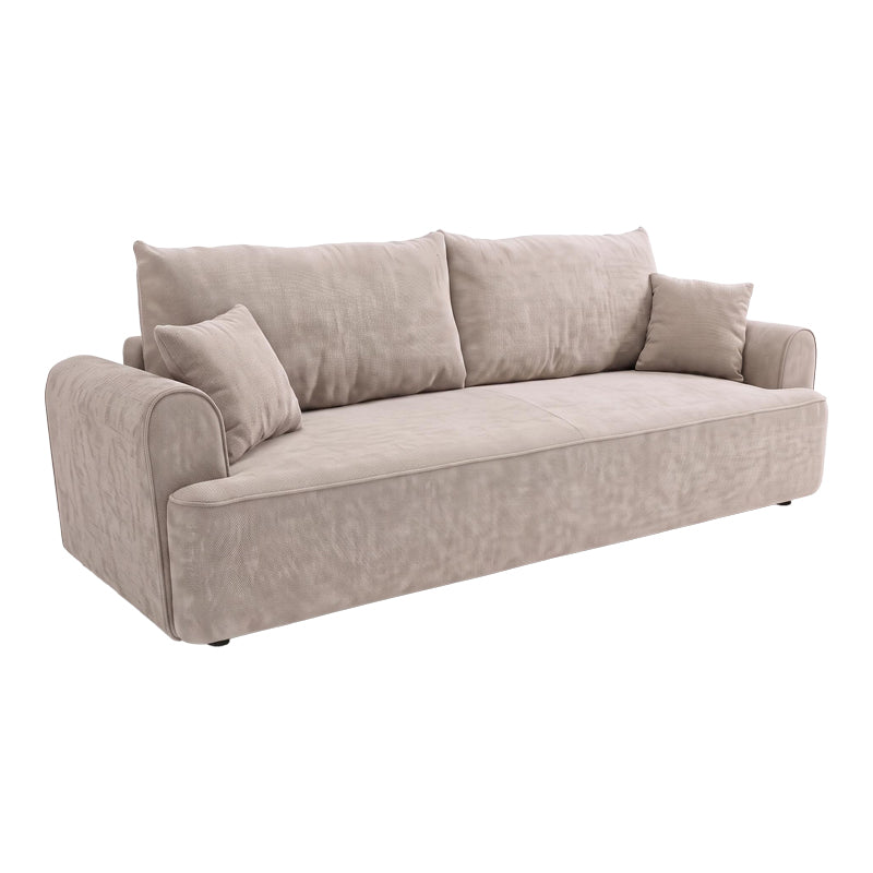 Bej | SKU: 074-000122 | Canapea extensibilă 3 locuri Storida, cu depozitare, 255x94x92 cm, varianta Bej, produs pentru amenajarea locuinței, disponibil online în România la CasaMob