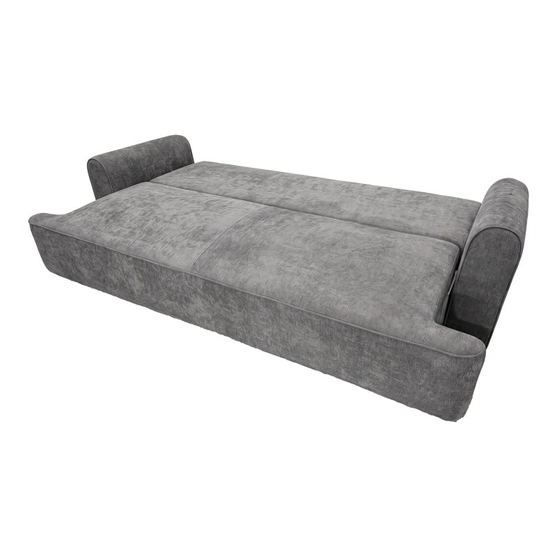 Gri | SKU: 074-000123 | Canapea extensibilă 3 locuri Storida, cu depozitare, 255x94x92 cm, varianta Gri, produs pentru amenajarea locuinței, disponibil online în România la CasaMob