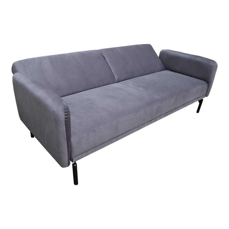 Canapea extensibilă 3 locuri Veluto, catifea, Diverse culori, 197x85x83 cm - Antracit | SKU: 035-000120 | Canapea extensibilă 3 locuri Veluto, catifea, 197x85x83 cm, varianta Antracit, produs pentru amenajarea locuinței, disponibil online în România la CasaMob