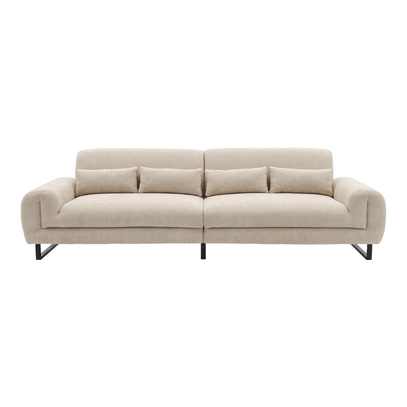 Bej | SKU: 074-000125 | Canapea extensibilă 4 locuri Dorana, Bej, 286x89x83 cm, varianta Bej, produs pentru amenajarea locuinței, disponibil online în România la CasaMob