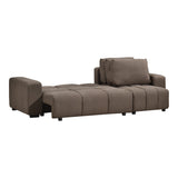 Canapea extensibilă Belda, colț reversibil, cu depozitare, Diverse culori, 246x138x82 cm - Maro | SKU: 389-000018 | Canapea extensibilă Belda, colț reversibil, cu depozitare, 246x138x82 cm, varianta Maro, produs pentru amenajarea locuinței, disponibil online în România la CasaMob