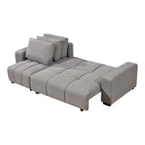 Canapea extensibilă Belda, colț reversibil, cu depozitare, Diverse culori, 246x138x82 cm - Gri | SKU: 389-000019 | Canapea extensibilă Belda, colț reversibil, cu depozitare, 246x138x82 cm, varianta Gri, produs pentru amenajarea locuinței, disponibil online în România la CasaMob