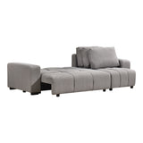 Canapea extensibilă Belda, colț reversibil, cu depozitare, Diverse culori, 246x138x82 cm - Gri | SKU: 389-000019 | Canapea extensibilă Belda, colț reversibil, cu depozitare, 246x138x82 cm, varianta Gri, produs pentru amenajarea locuinței, disponibil online în România la CasaMob