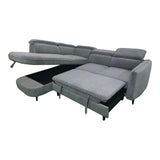 Canapea extensibilă Napia, colț dreapta, Diverse culori, 249x210x98 cm - Antracit | SKU: 371-000038 | Canapea extensibilă Napia, colț dreapta, 249x210x98 cm, varianta Antracit, produs pentru amenajarea locuinței, disponibil online în România la CasaMob