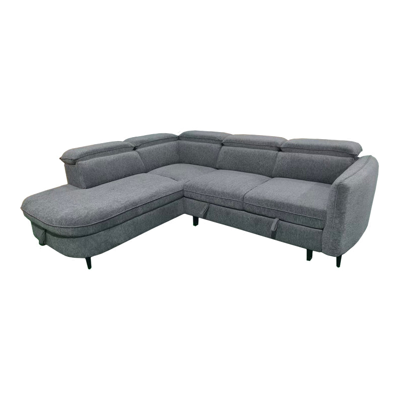 Canapea extensibilă Napia, colț dreapta, Diverse culori, 249x210x98 cm - Antracit | SKU: 371-000038 | Canapea extensibilă Napia, colț dreapta, 249x210x98 cm, varianta Antracit, produs pentru amenajarea locuinței, disponibil online în România la CasaMob