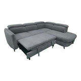 Canapea extensibilă Napia, colț stânga, Diverse culori, 249x210x98 cm - Antracit | SKU: 371-000037 | Canapea extensibilă Napia, colț stânga, 249x210x98 cm, varianta Antracit, produs pentru amenajarea locuinței, disponibil online în România la CasaMob