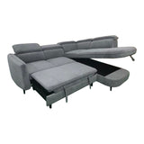 Canapea extensibilă Napia, colț stânga, Diverse culori, 249x210x98 cm - Antracit | SKU: 371-000037 | Canapea extensibilă Napia, colț stânga, 249x210x98 cm, varianta Antracit, produs pentru amenajarea locuinței, disponibil online în România la CasaMob