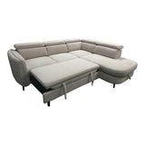 Canapea extensibilă Napia, colț stânga, Diverse culori, 249x210x98 cm - Bej | SKU: 371-000039 | Canapea extensibilă Napia, colț stânga, 249x210x98 cm, varianta Bej, produs pentru amenajarea locuinței, disponibil online în România la CasaMob