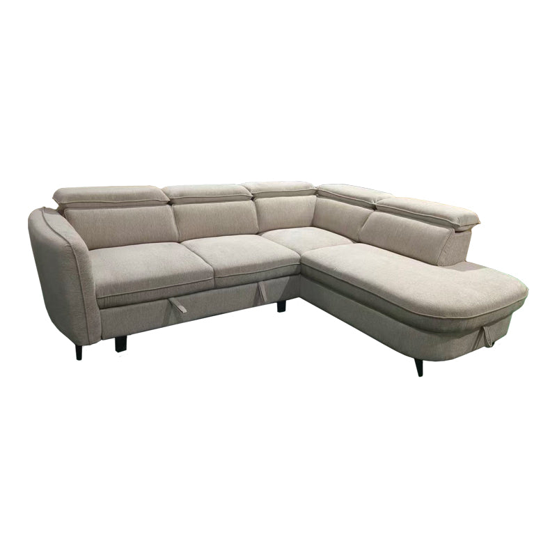 Canapea extensibilă Napia, colț stânga, Diverse culori, 249x210x98 cm - Bej | SKU: 371-000039 | Canapea extensibilă Napia, colț stânga, 249x210x98 cm, varianta Bej, produs pentru amenajarea locuinței, disponibil online în România la CasaMob