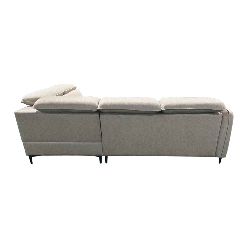 Canapea extensibilă Napia, colț stânga, Diverse culori, 249x210x98 cm - Bej | SKU: 371-000039 | Canapea extensibilă Napia, colț stânga, 249x210x98 cm, varianta Bej, produs pentru amenajarea locuinței, disponibil online în România la CasaMob