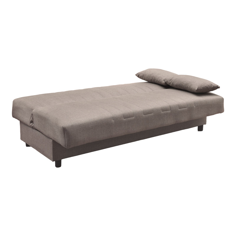 Maro | SKU: 438-000021 | Canapea extensibilă Romina, 3 locuri, cu spațiu de depozitare, Stofă, 180x75x85 cm, varianta Maro, produs pentru amenajarea locuinței, disponibil online în România la CasaMob