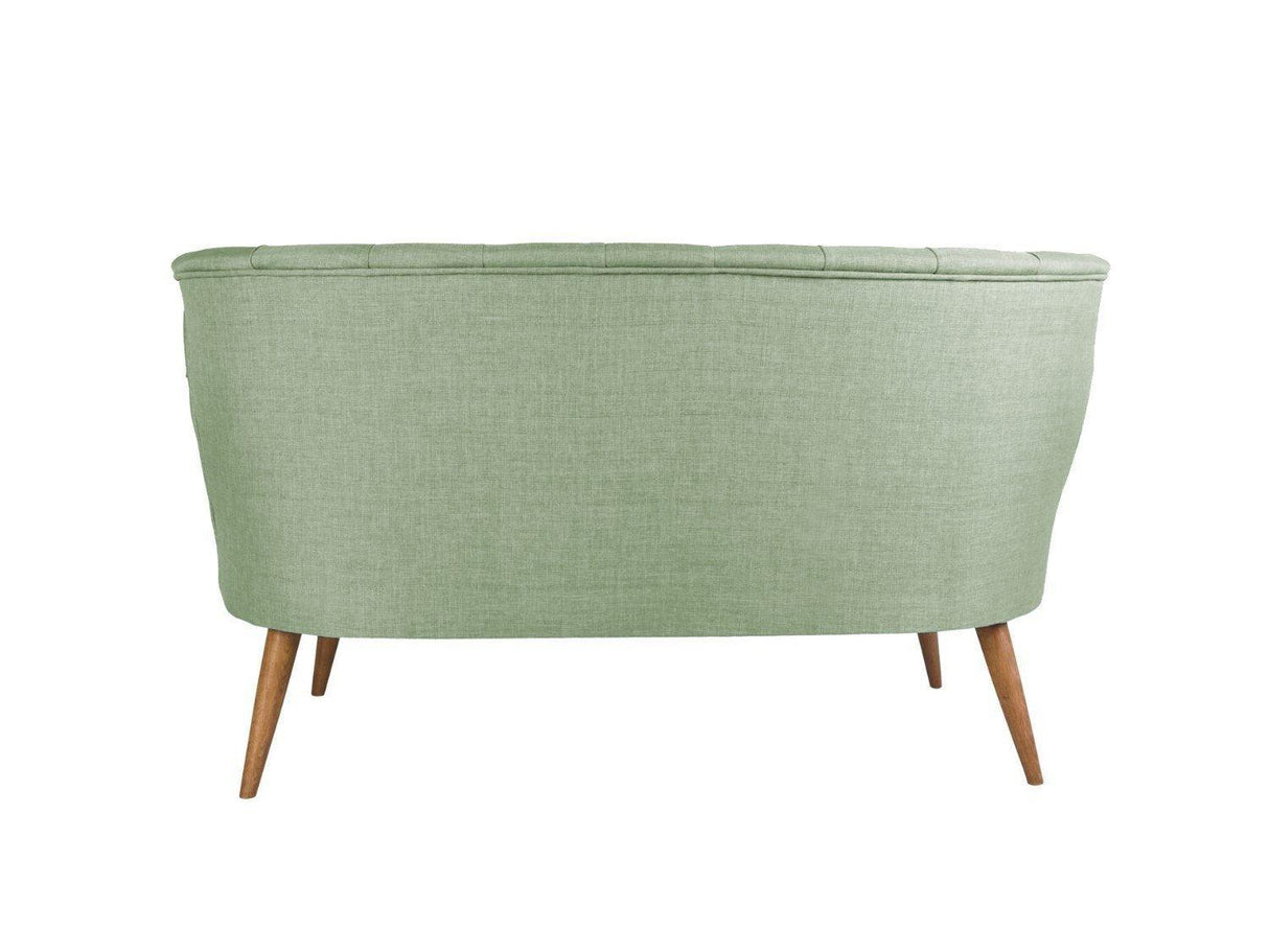 Canapea Fixa cu 2 Locuri Richland Loveseat, 140x71x80 cm - Verde