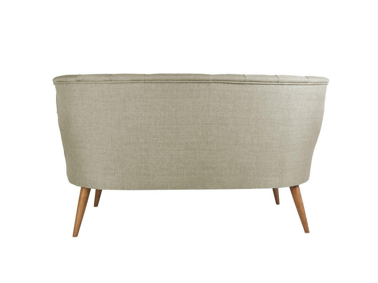 Canapea Fixa cu 2 Locuri Richland Loveseat, 140x71x80 cm - Gri