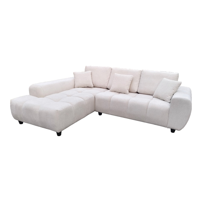 Canapea Londe, colț dreapta, Diverse culori, 273x211x92 cm - Bej | SKU: 371-000032 | Canapea Londe, colț dreapta, 273x211x92 cm, varianta Bej, produs pentru amenajarea locuinței, disponibil online în România la CasaMob