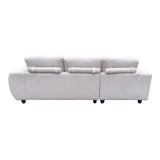 Canapea Londe, colț dreapta, Diverse culori, 273x211x92 cm - Bej | SKU: 371-000032 | Canapea Londe, colț dreapta, 273x211x92 cm, varianta Bej, produs pentru amenajarea locuinței, disponibil online în România la CasaMob