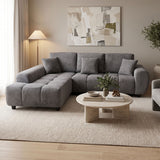 Canapea Londe, colț dreapta, Diverse culori, 273x211x92 cm - Gri | SKU: 371-000034 | Canapea Londe, colț dreapta, 273x211x92 cm, varianta Gri, produs pentru amenajarea locuinței, disponibil online în România la CasaMob