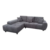 Canapea Londe, colț dreapta, Diverse culori, 273x211x92 cm - Gri | SKU: 371-000034 | Canapea Londe, colț dreapta, 273x211x92 cm, varianta Gri, produs pentru amenajarea locuinței, disponibil online în România la CasaMob