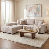 Canapea Londe, colț dreapta, Diverse culori, 273x211x92 cm - Bej - Gri | SKU: 371-000036 | Canapea Londe, colț dreapta, 273x211x92 cm, varianta Bej - Gri, produs pentru amenajarea locuinței, disponibil online în România la CasaMob