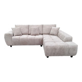 Canapea Londe, colț stânga, Diverse culori, 273x211x92 cm - Bej - Gri | SKU: 371-000035 | Canapea Londe, colț stânga, 273x211x92 cm, varianta Bej - Gri, produs pentru amenajarea locuinței, disponibil online în România la CasaMob